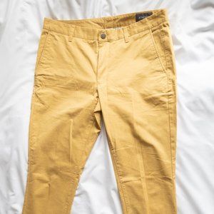 Bonobos Chinos - Yellow, Tailored Fit